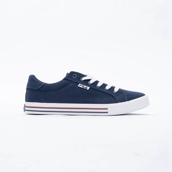 Fila Tilt Canvas Men's Sneakers - Navy,NZ 108-62079